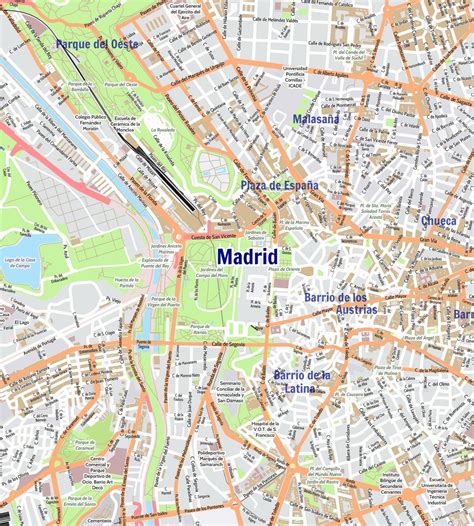 google maps madrid|detailed map of madrid.